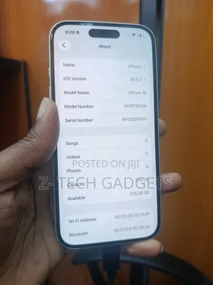Apple iPhone 16 256 GB White