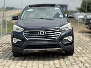Hyundai Santa Fe Limited 4dr SUV AWD (3.3L 6cyl 6A) 2014 Black