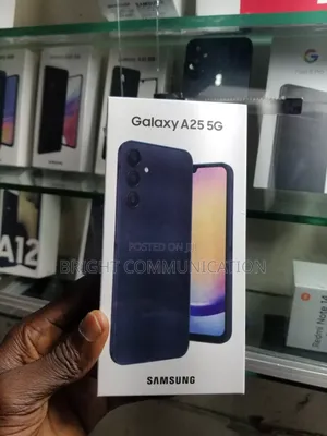 New Samsung Galaxy A25 256 GB Black