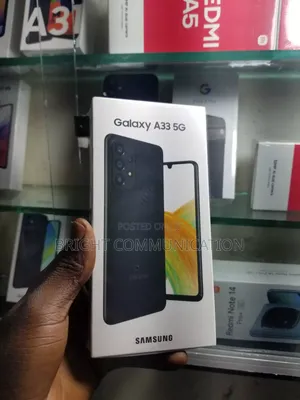 New Samsung Galaxy A33 5G 256 GB Black
