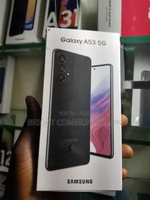 New Samsung Galaxy A53 5G 256 GB Black