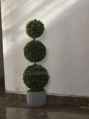 Artificial Triple Ball Topiary Plant