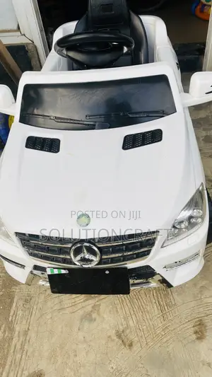 White Benz Automatic Car