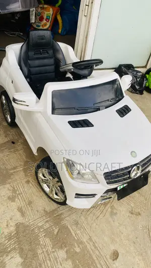 White Benz Automatic Car