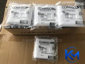 CommScope Single/Double Port Faceplate RJ45 Network Wall Outlet.