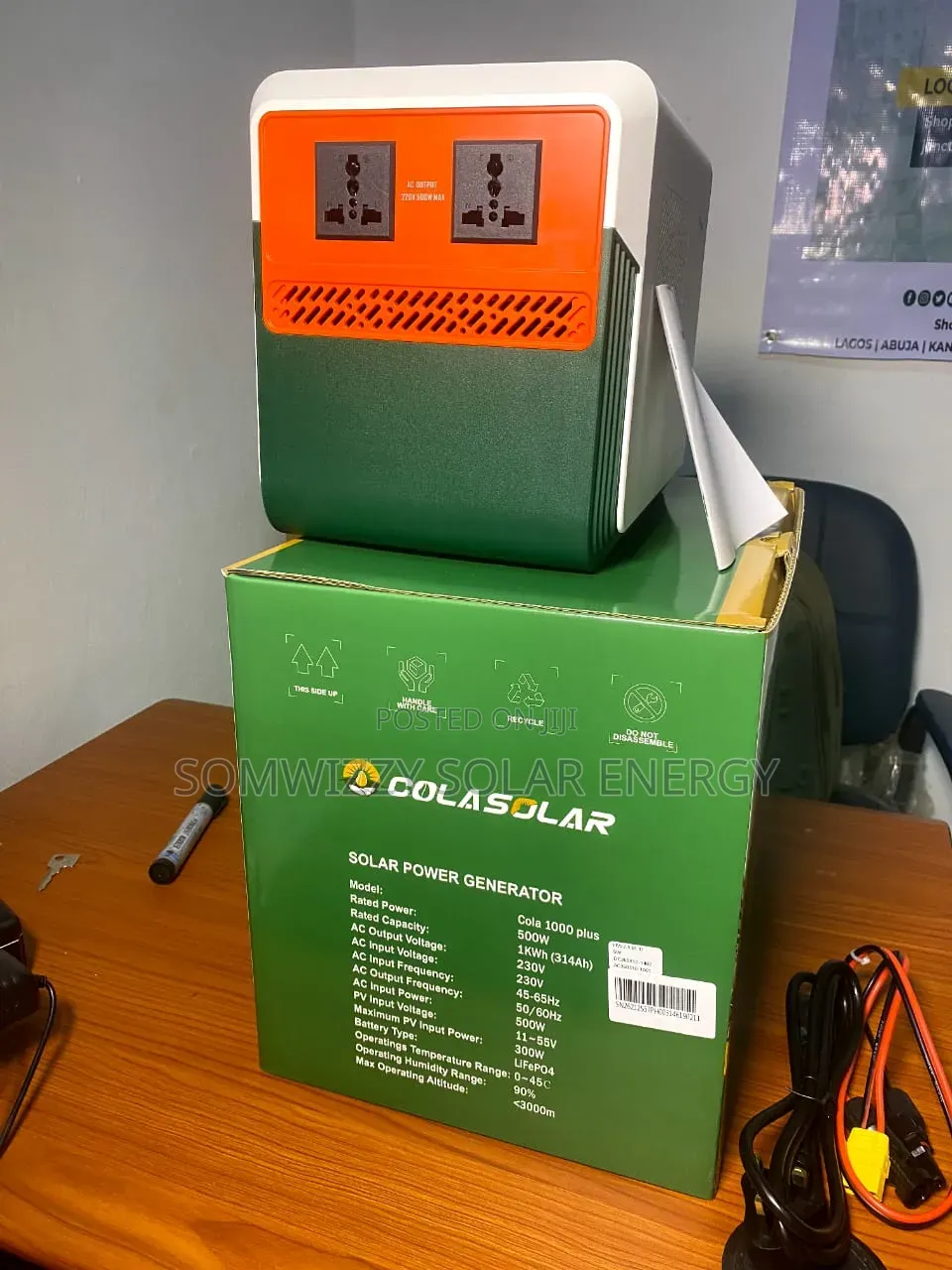High Quality 3.6kwh Cola Plus, 2200w