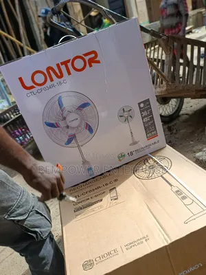 Lontor 18 Inches Rechargeable Fan