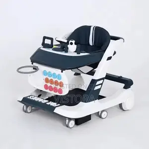 Baby Walker Foldable 4 in 1– Interactive Activity Push Walker