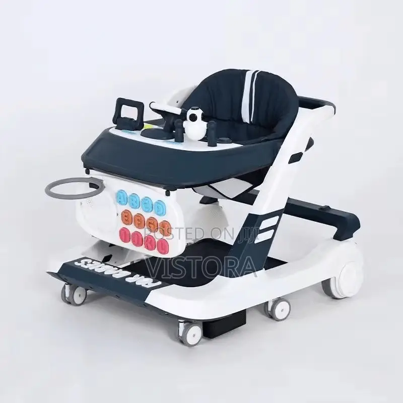 Baby Walker Foldable 4 in 1– Interactive Activity Push Walker