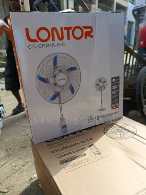Rechargeable Fan Lontor 18 ""