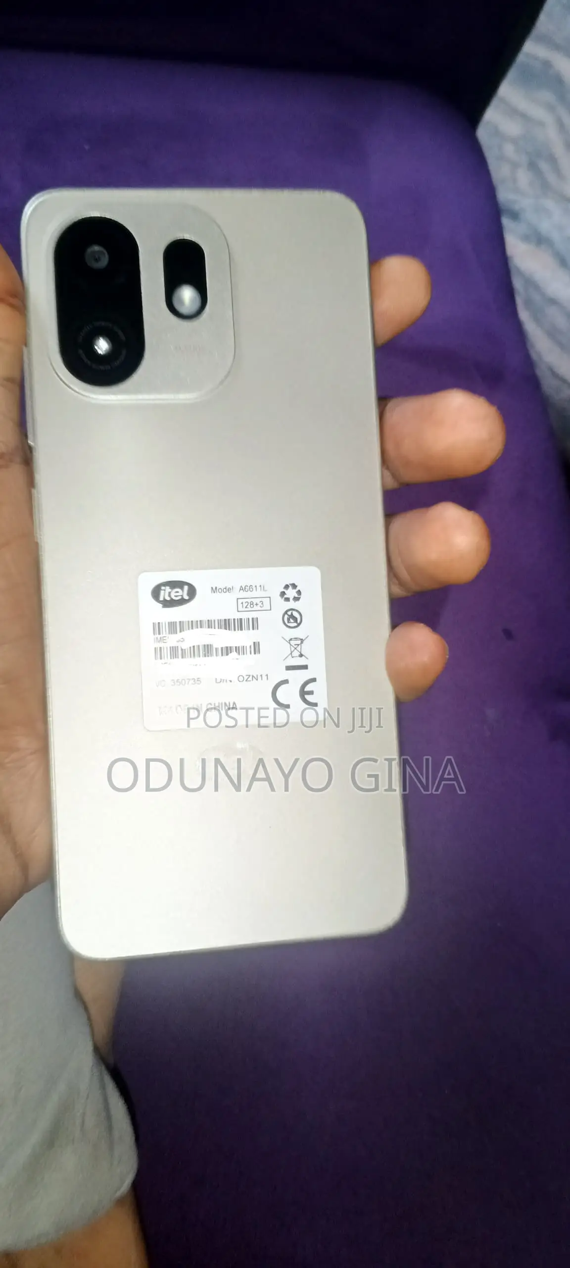 Itel A100C 128 GB Black