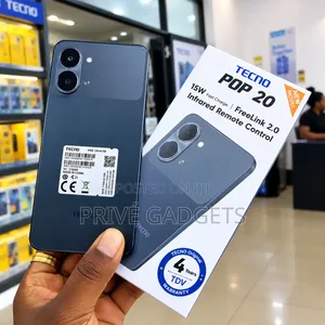 New Tecno Pop 20 128 GB Black