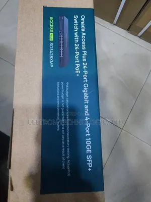 TPLINK SG3428XMP JetStream 24-Port Gigabit PoE+ Managed Switch.