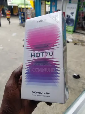 New Infinix Hot 70 128 GB Black