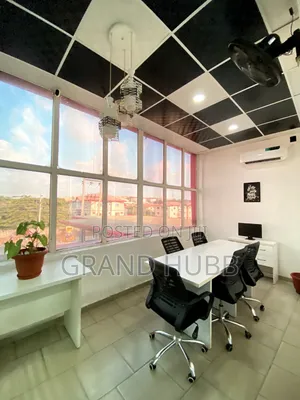 Serviced Private 5 Seater Workstation for Monthly Rent.