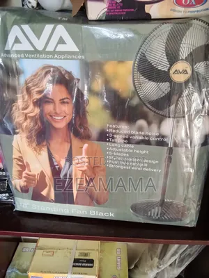 Ava 18"5_blade Adjustable Standing Fan