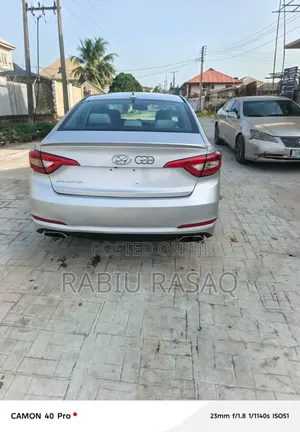 Hyundai Sonata 2015 Silver