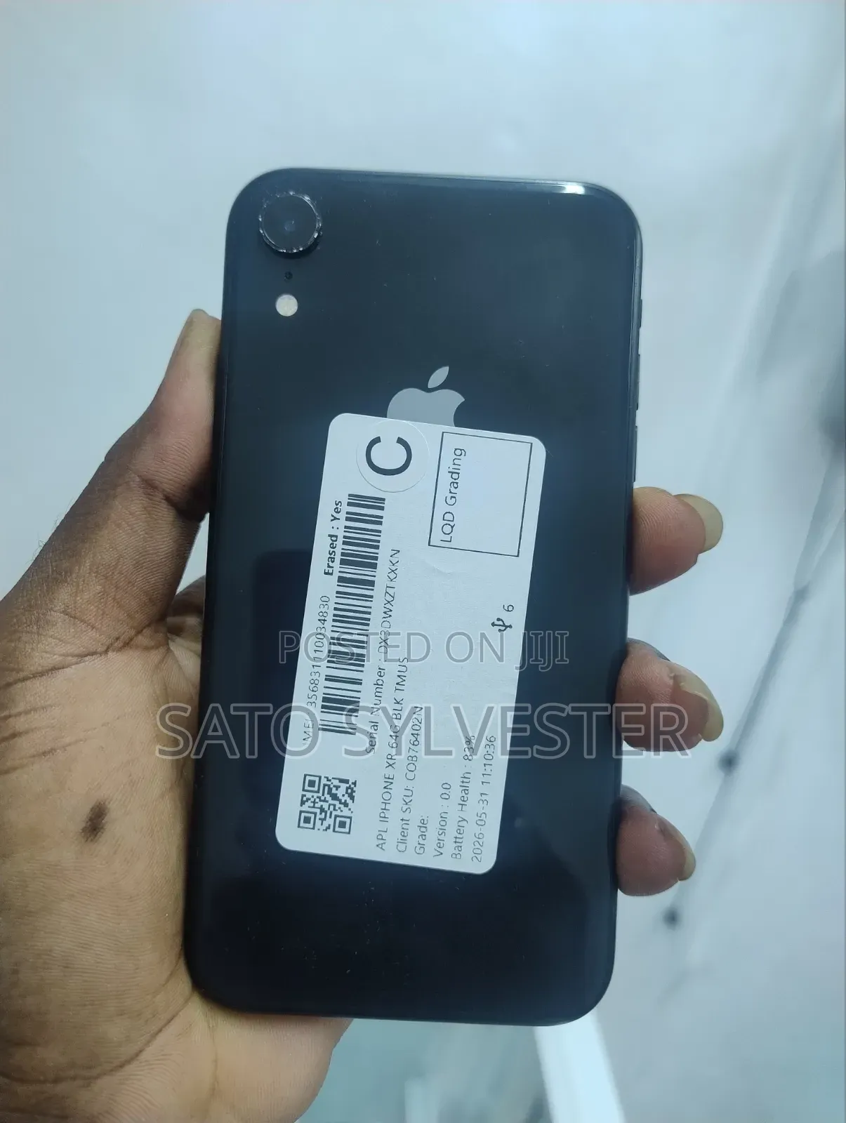 Apple iPhone XR 64 GB Black