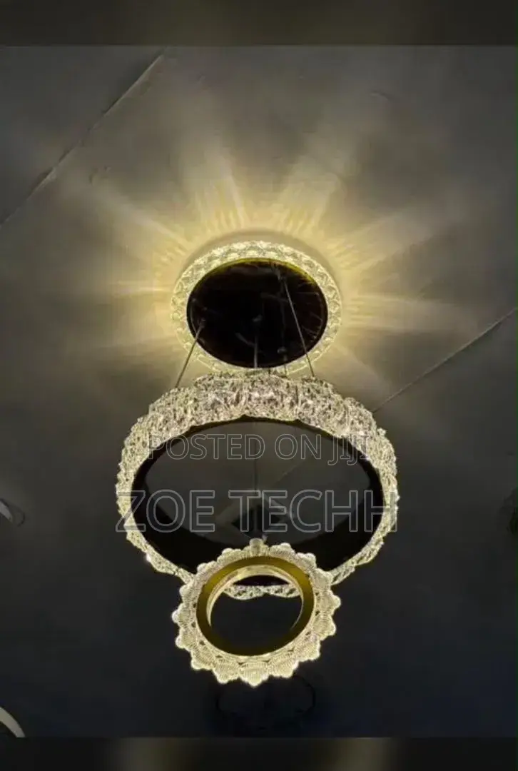 Luxury Crystal LED Chandelier Ceiling Light