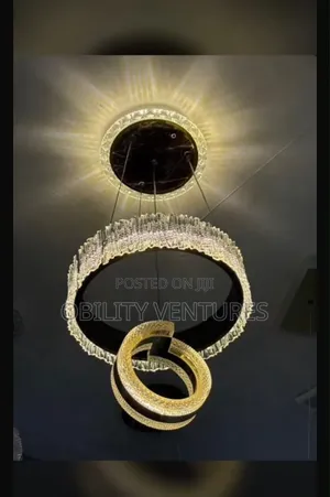 Luxury Crystal LED Chandelier Ceiling Light