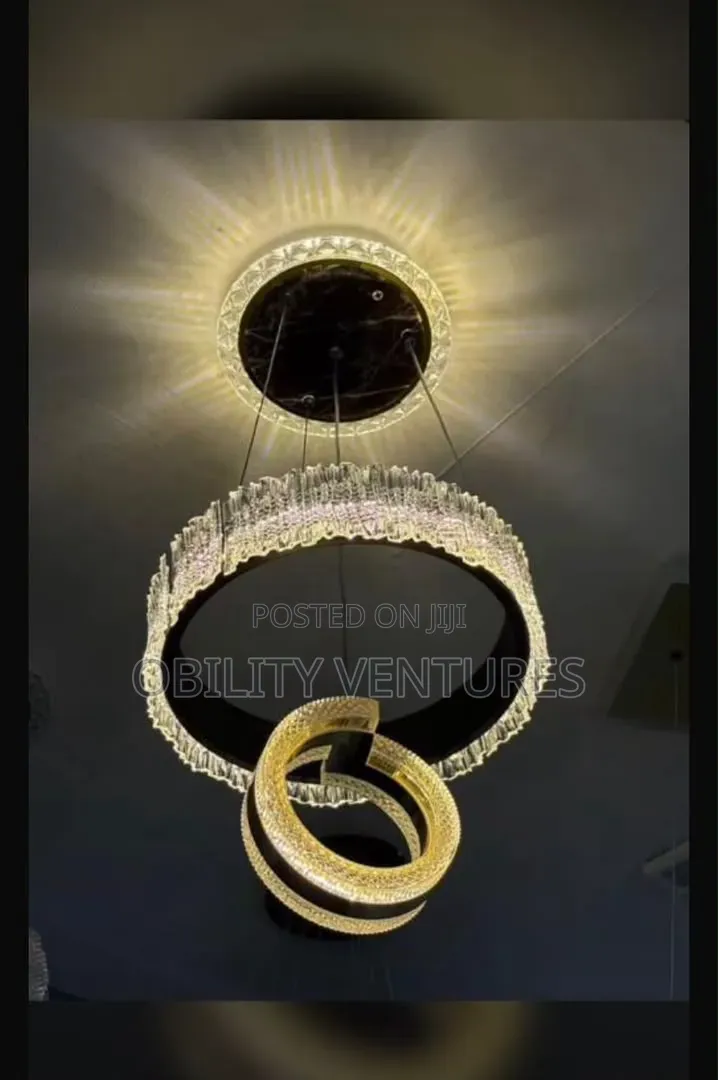 Luxury Crystal LED Chandelier Ceiling Light