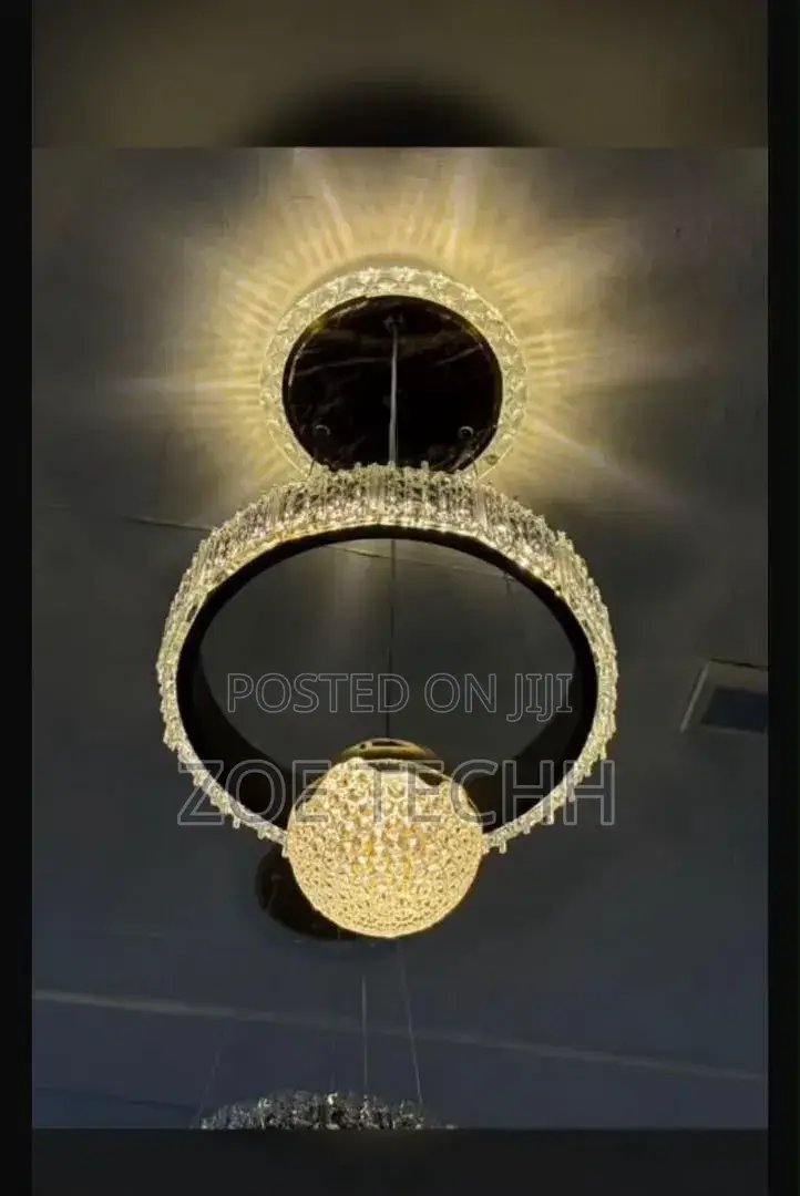 Luxury Crystal LED Chandelier Ceiling Light