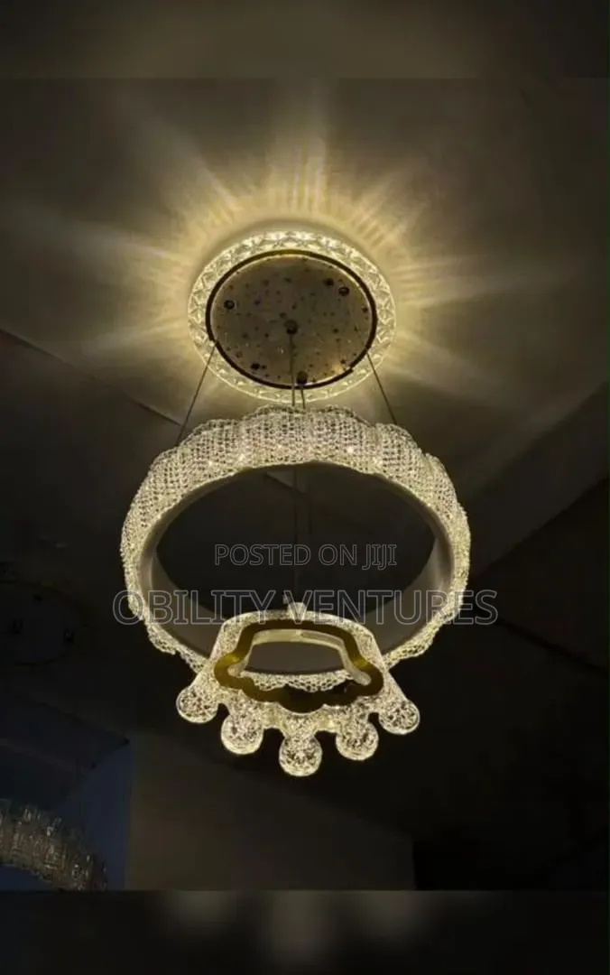 Luxury Crystal LED Chandelier Ceiling Light