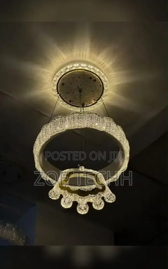 Luxury Crystal LED Chandelier Ceiling Light
