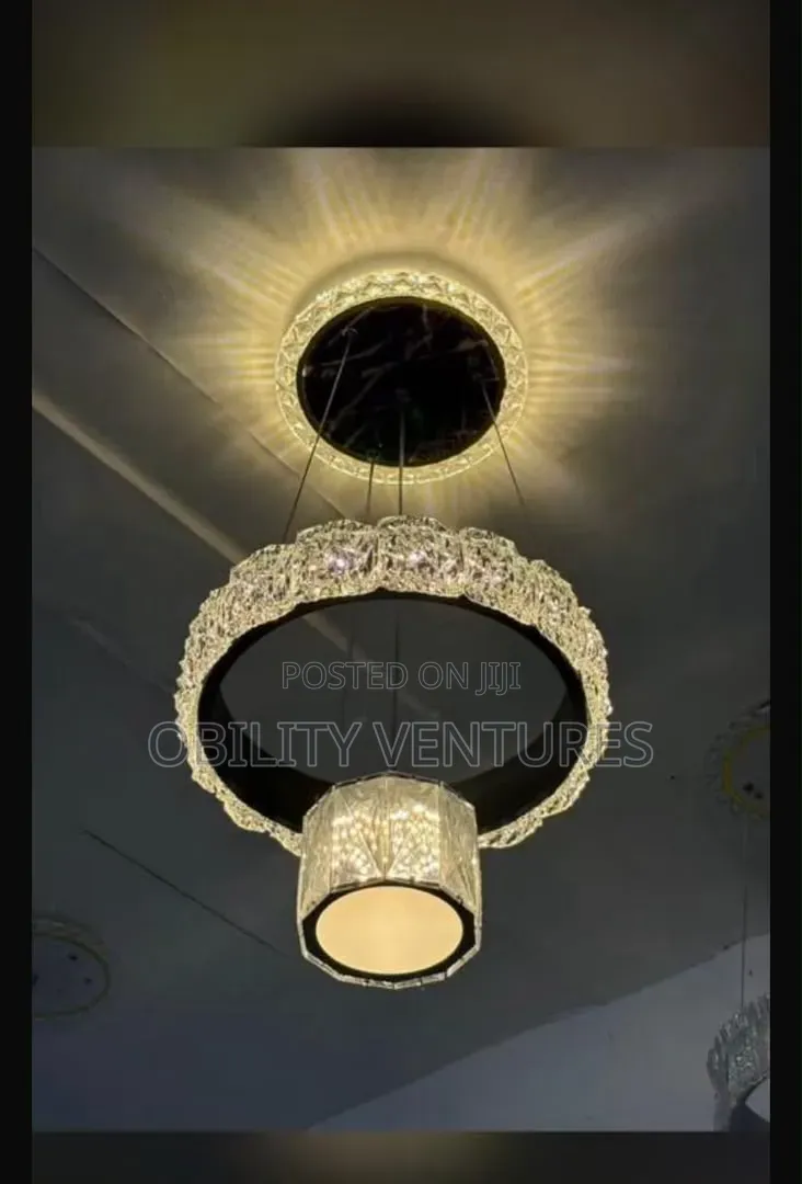 Luxury Crystal LED Chandelier Ceiling Light