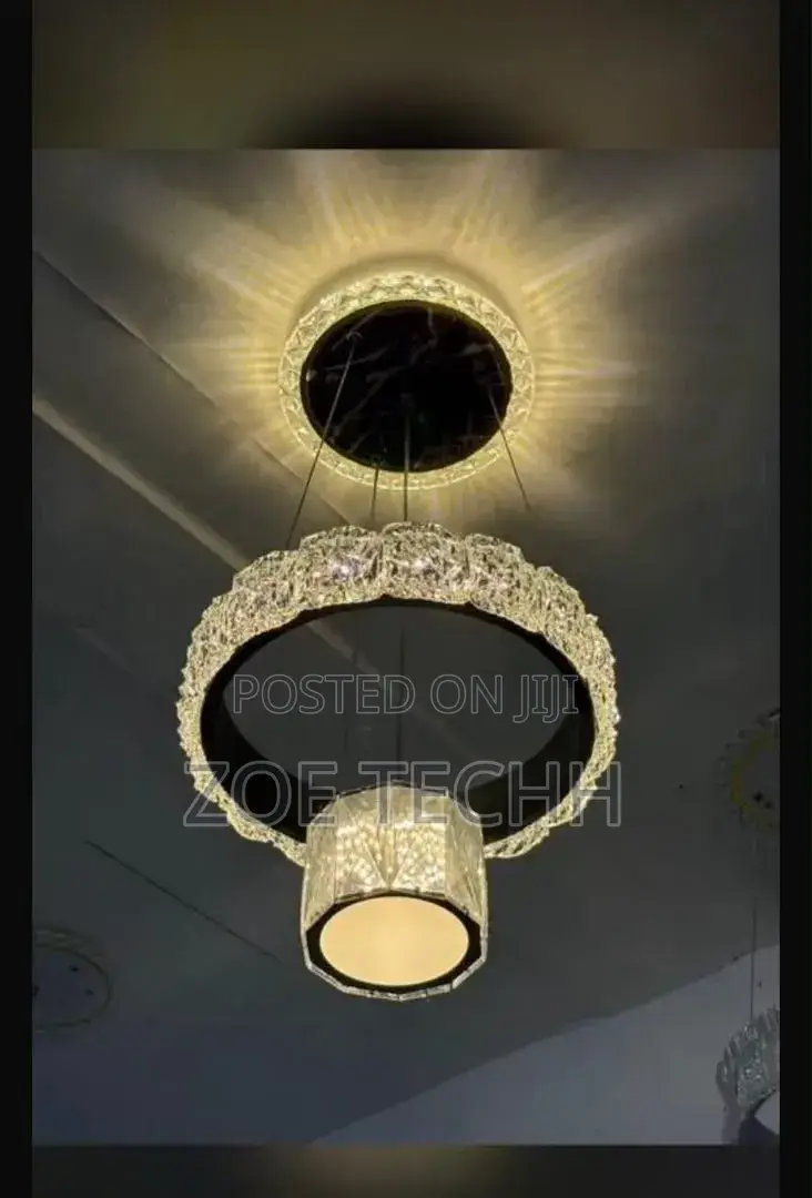 Luxury Crystal LED Chandelier Ceiling Light