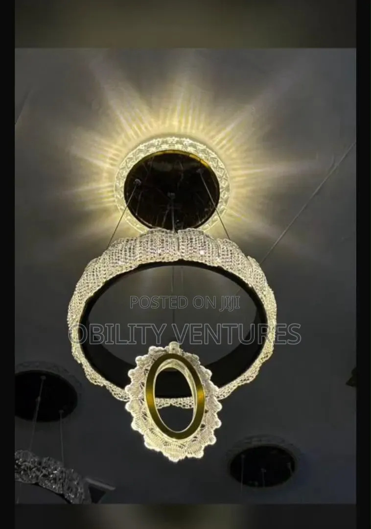 Luxury Crystal LED Chandelier Ceiling Light