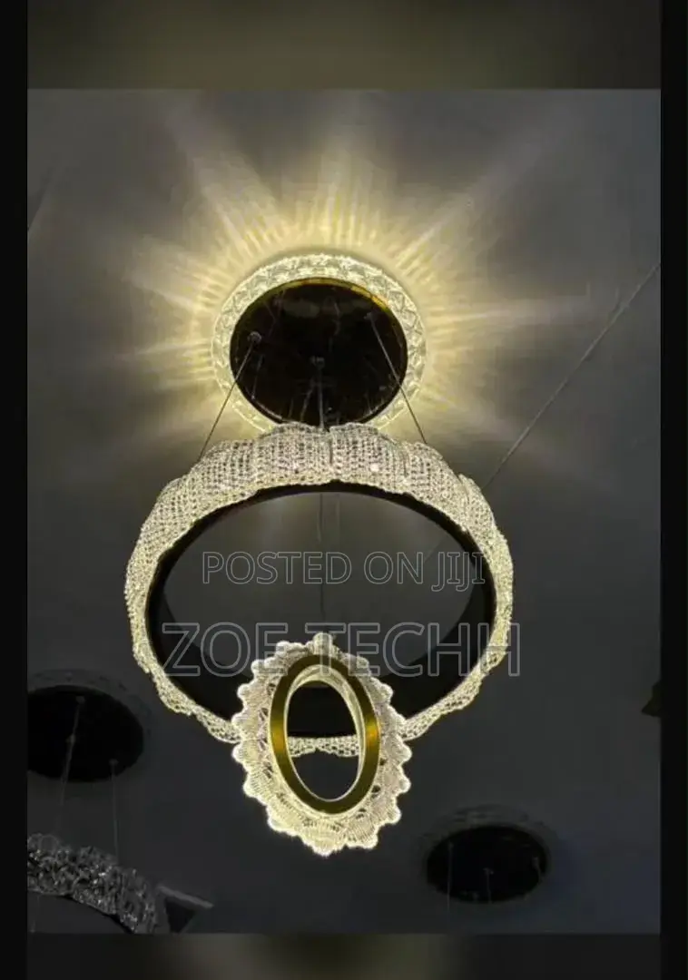 Luxury Crystal LED Chandelier Ceiling Light
