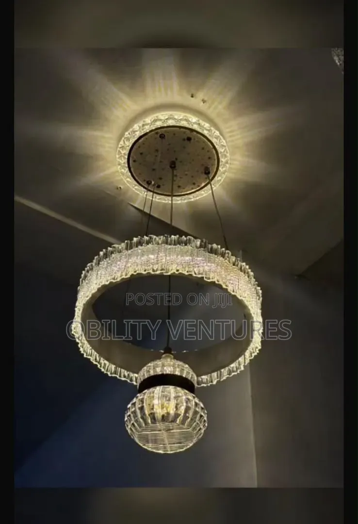 Luxury Crystal LED Chandelier Ceiling Light