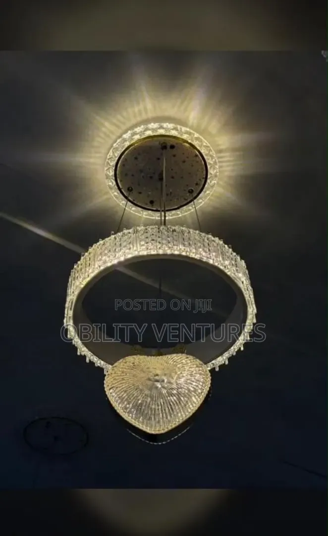 Luxury Crystal LED Chandelier Ceiling Light