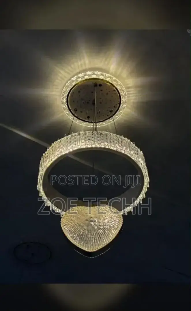 Luxury Crystal LED Chandelier Ceiling Light
