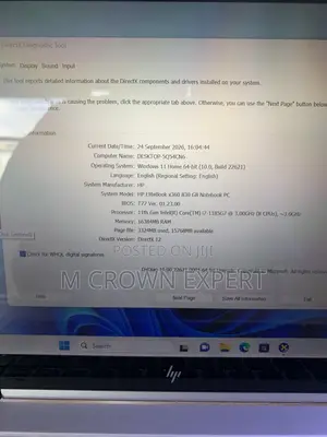 New Laptop HP EliteBook 830 G8 16GB Intel Core i7 SSD 512GB