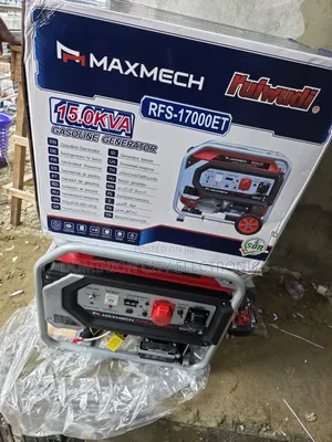 A Brand New Maxmech Three Phase Petrol Generator 15kva 100%copper Coil