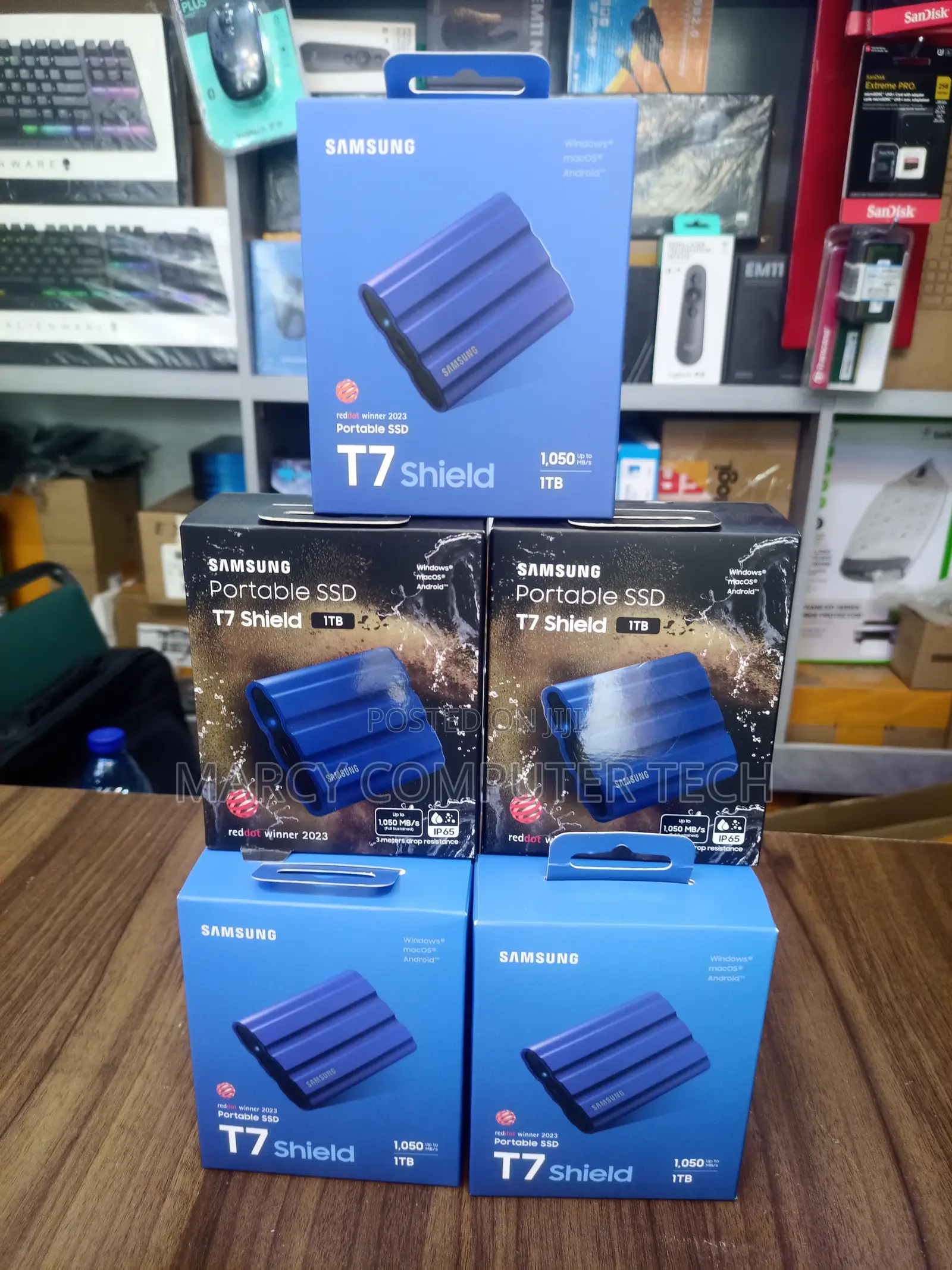 Samsung Portable SSD T7 Shield 1tb
