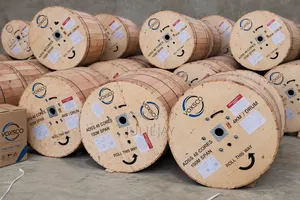 48 Core ADSS Fiber Optic Cable on 4KM Wooden Drum