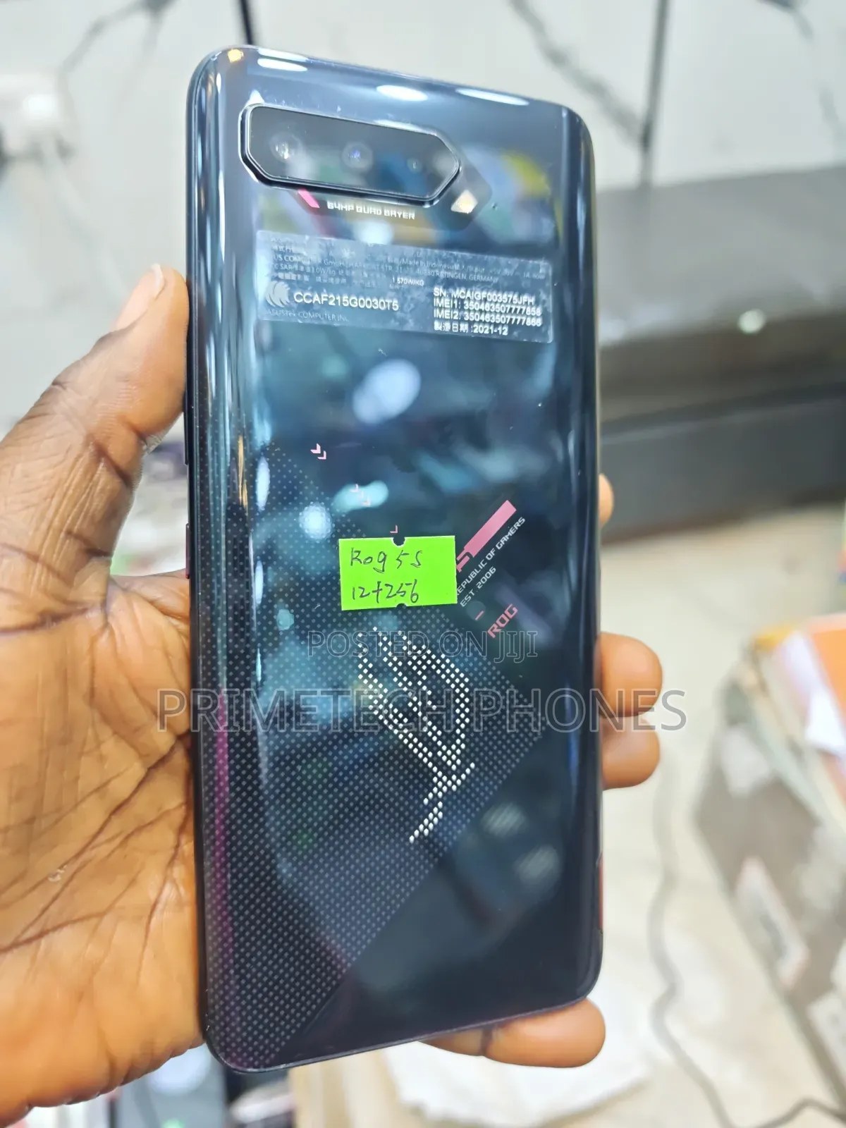 Asus ROG Phone 5s 256 GB Black