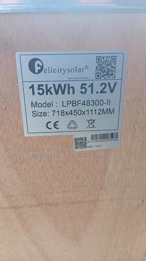 Felicity Solar Battery 15kwh/48v