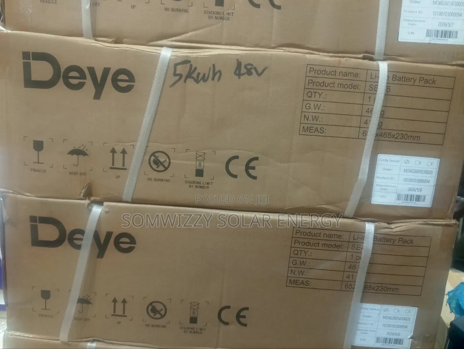 High Quality 5kwh Lithium Battery 48v