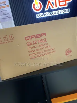 QASA 30watts Solar Panel