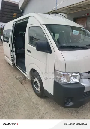 New Toyota HiAce 2025 White