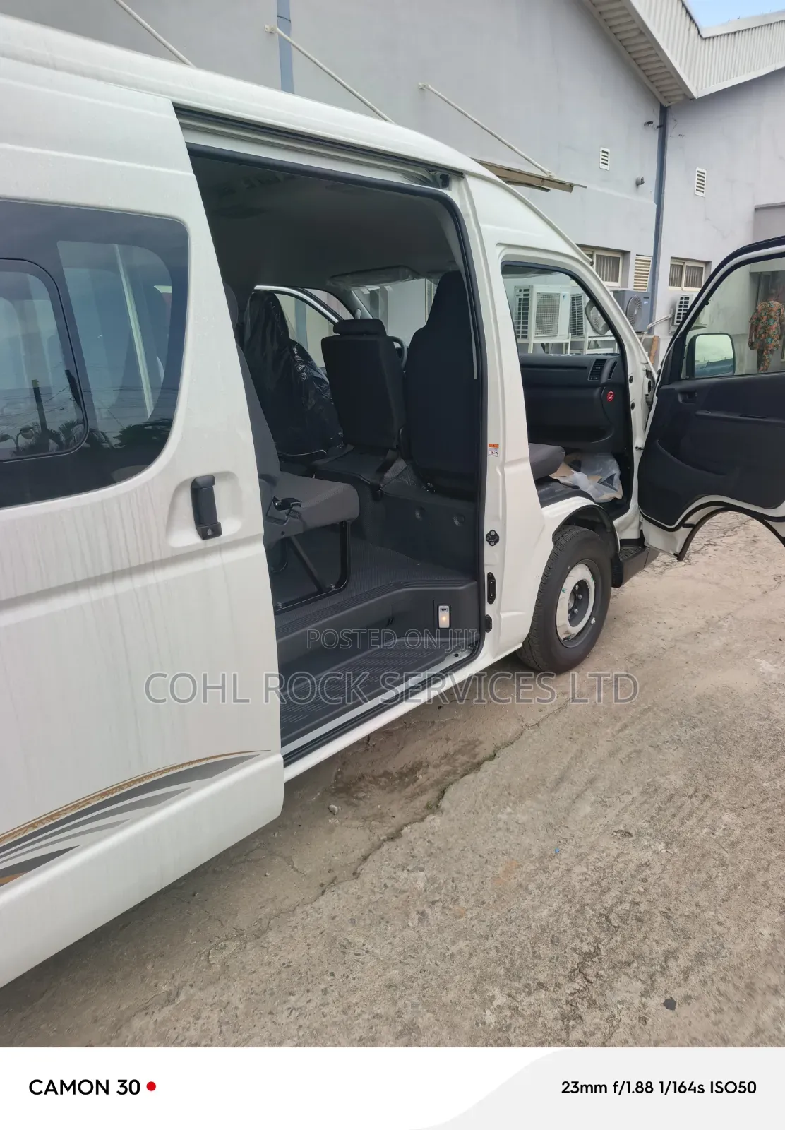 New Toyota HiAce 2025 White