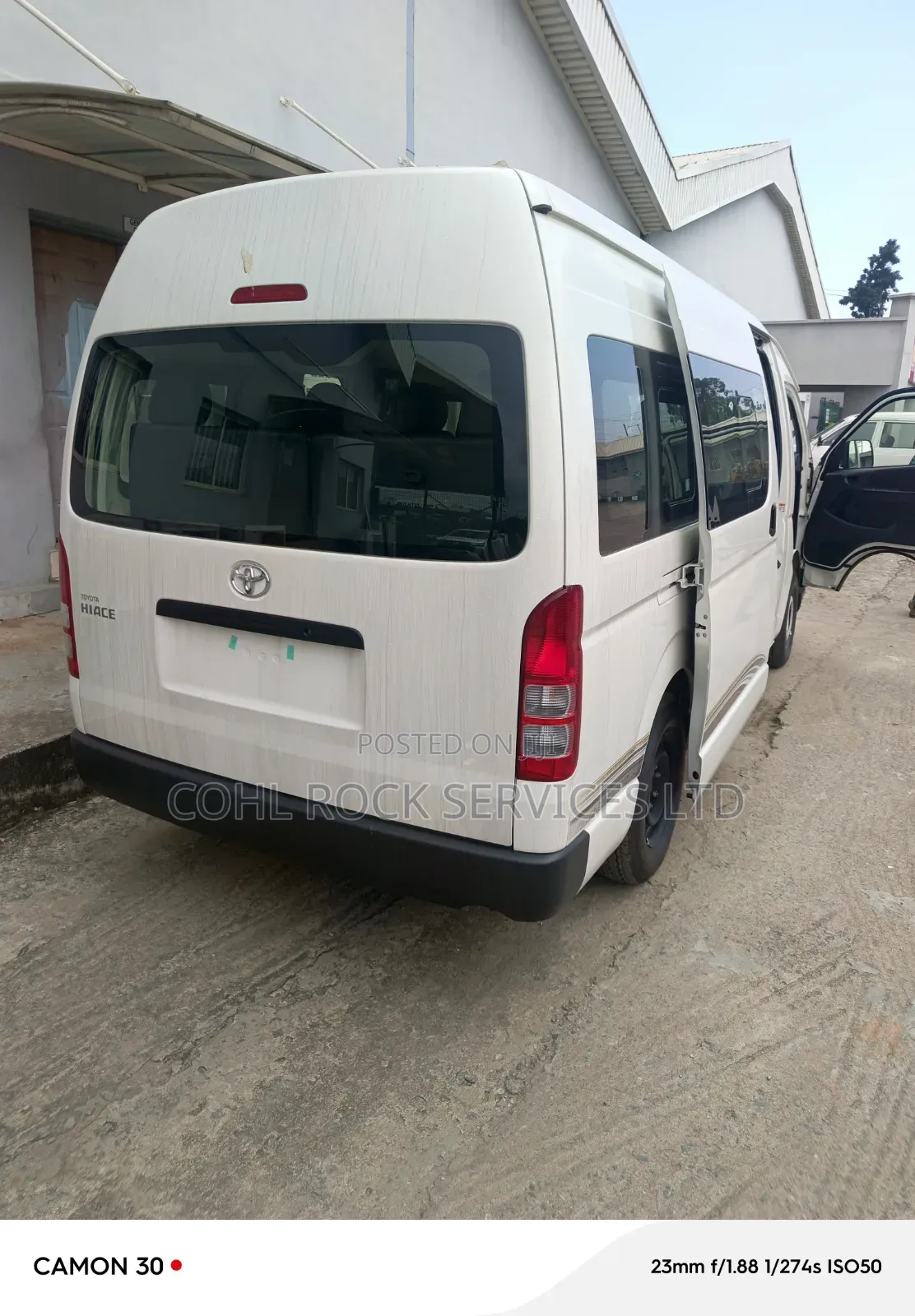 New Toyota HiAce 2025 White