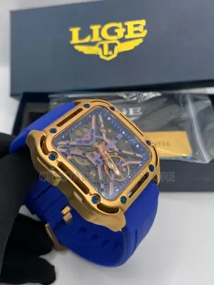 Lige Quality Men Wristwatch