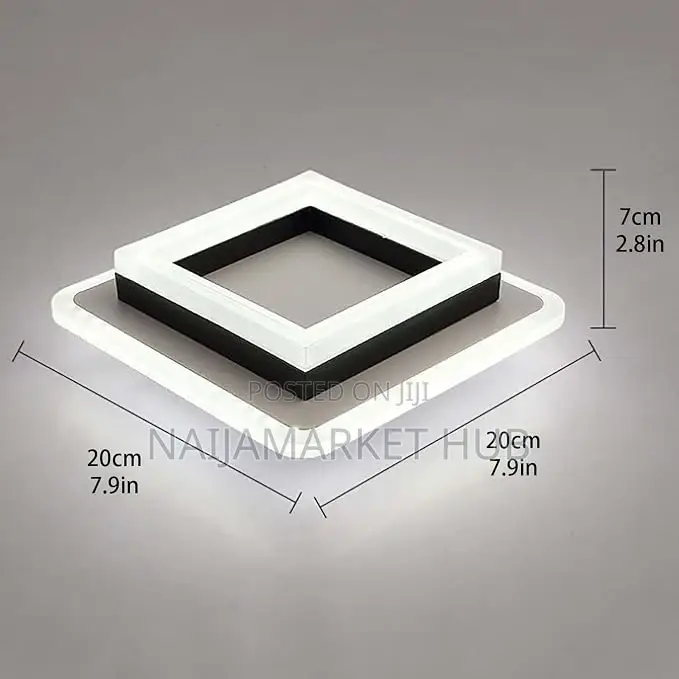 LED Acrylic Ceiling Light for Corridor Hallway Indoor Home Lights