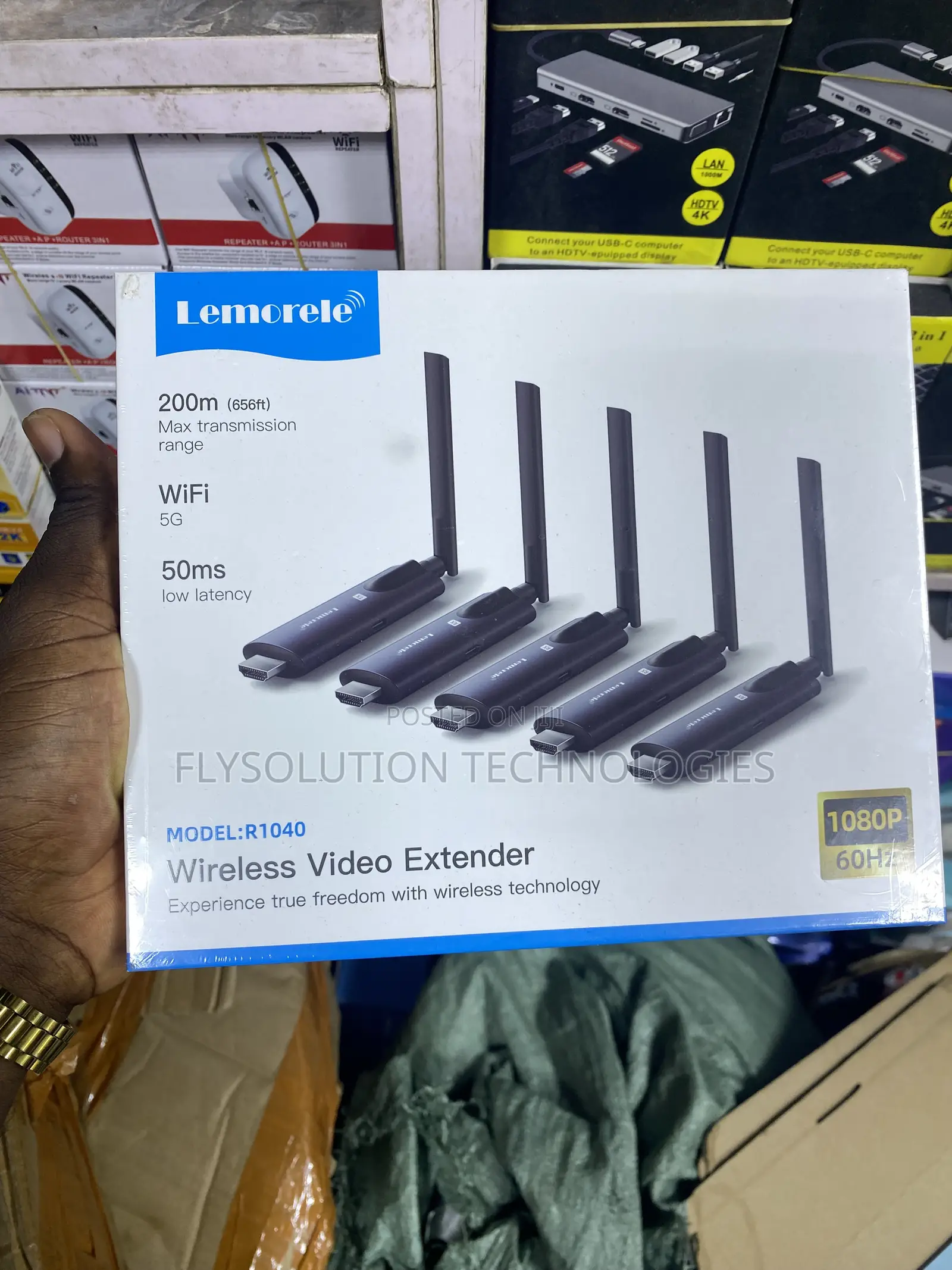 200M Lemorele HDMI Wireless Video Extender 4 Ways