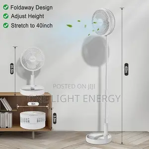Rechargeable Foldable Standing Fan